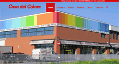 Desktop Screenshot of casadelcoloresnc.it